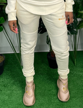 ICONIC CREAM JOGGERS